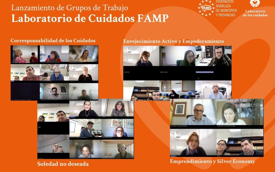 La FAMP reúne a sus cuatro grupos temáticos del Laboratorio de los Cuidados para avanzar en la hoja de ruta de 2026